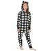 Angelina Kids' Fleece Novelty One-Piece Hooded Pajamas (1-Pack)