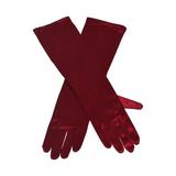 Girls Adult Multi Color Satin Elbow Length Special Occasion Gloves