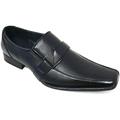 Men's Dress Shoes Fashion Elastic Slip On Buckle Formal Casual Loafers