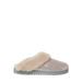 Dearfoams Womens Genuine Suede Closed Toe Scuff slippers