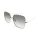 Elie Saab Chaine ES 003/S 010 5B Womens Square Sunglasses