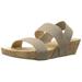 CL by Chinese Laundry Women's Nadia Wedge Pump Sandal, Taupe