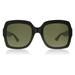 Gucci 0036S 002 Black 0036S Square Sunglasses Lens Category 3 Size 54mm