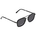 Jimmy Choo Men's Black Rectangular Sunglasses JOHN/S 54M9 54