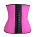 Women\'s Waist Trainer Cincher Tummy Slimmer Breathable Shapewear Girdle - Pink
