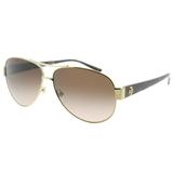 Tory Burch TY 6057 324013 Womens Aviator Sunglasses