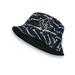 Liquorbrand No Shrink Skeleton Bones Punk Unisex Boonie Cap Fishing Bucket Hat