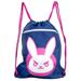 D.Va Overwatch J!NX Bunny Cinch Bag - Blue/Pink - OSFA