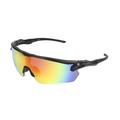 GUARDIAN Men's Gray Mirrored Shield Sunglasses VV01