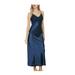 Women Nighties Ladies Sexy Silk Satin Nightgown Sleeveless Long Nightwear Dress