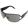 Max Mara Sunglasses Womens MM 1005/S 65Z M8 Black Metal Shield Size: Lens/ Bridge/ Temple: 99-17-120