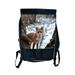 Childrens Backpacks Animal Snow Fox Large School Backpack