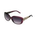 Foster Grant Women's Purple Oval Sunglasses G07