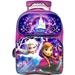 Disney Frozen Elsa & Anna 16" Large Rolling/Roller Backpack 18307