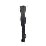 MeMoi Rhinestone Backseam Girls Tights 2-4 / Black