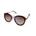 Lucky Brand Tortoise Womens Sunglass Cateye Plastic, Brown Lens Luna