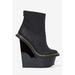 Jeffrey Campbell Women's Glacier Hidden Door Black Glitter Platform