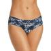 Calvin Klein Invisibles Printed Design Hipster Panty (Floral,XS)