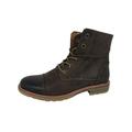 Day Five Mens Casual Lace Up Fold Over Cuff Ankle Boot Shoes