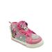 Disney Minnie Mouse Toddler Girls'Â Dotty High Top Sneaker