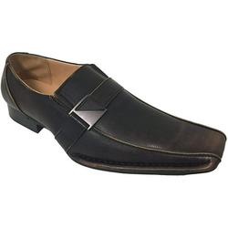 Men's Dress Shoes Fashion Elastic Slip On Buckle Formal Casual Loafers