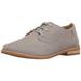 Hush Puppies Women's Aiden Clever Oxford, Frost Gray Suede Perforated, 5 M US