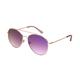 Foster Grant Women's Rose Gold Mirrored Aviator Sunglasses AA01