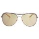 Michael Kors MK 1012 1107R1 Vivianna I - Rose Gold/Rose Gold by Michael Kors for Women - 58-15-135 mm Sunglasses