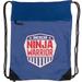 American Ninja Warrior Cinch Bag Backpack Gym Bag Tote, Kids Outdoor Play, Outdoor Sports