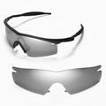 Walleva Titanium Replacement Lenses For Oakley M Frame Strike Sunglasses