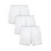Comfort Choice Women's Plus Size 3-Pack Stretch Cotton Boxer Underwear