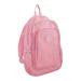 Eastsport Multi-Purpose Mesh Backpack with Front Pocket, Adjustable Straps, Candy Pink