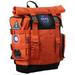 NASA Patches Rolltop Backpack Orange Bag