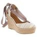 Ginger Women's Wedge Sandals Espadrille Size 9