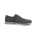 Alpine Swiss Beau Mens Dress Shoes Genuine Suede Wing Tip Brogue Lace Up Oxfords