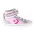 Converse Pro Blaze Starp Hi Two-Tone Leather Toddler Shoes Pink Foam-Wolf Grey 766052c