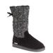 Muk Luks Women's Skylar Faux Fur Lined Cable Knit Sweater Boot