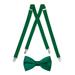 Emerald Suspender & Bow tie Set (kids)