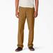 Dickies Men's Skateboarding Slim Fit Pants - Brown Duck Contrast Topstitch Size 28 30 (WPSK94)