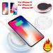 Wireless Charger Qi-Certified Fast Wireless Charging Pad Compatible with iPhone 12/12 Pro/11/11 Pro/XR/XS/X/8/8+ Galaxy Note 10/Note 10+/S10/S10+/S9/S8 White