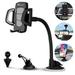 Car Phone Mount Vansky 3-in-1 Universal Cell Phone Holder Car Air Vent Holder Dashboard Mount Windshield Mount for iPhone Xs Max R X 8 Plus 7 Plus 6S Samsung Galaxy S9 S8 Edge S7 S6 LG Sony and More
