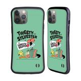 Head Case Designs Officially Licensed Looney Tunes Season Tweety And Sylvester The Cat Hybrid Case Compatible with Apple iPhone 14 Pro Max