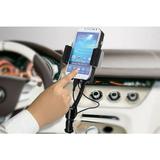 Car Mount SANOXY Car Cradle Charging Dock Station with Radio FM Transmitter Micro USB Charger Galaxy J2