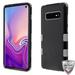 MyBat Natural Tuff Hybrid Case for Samsung Galaxy S10 (6.1 ) - Black/Gray