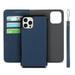 Allytech 2 in 1 Wallet Case for Apple iPhone 12 / iPhone 12 Pro 6.1-Inch Detachable Back Cover Slim Shockproof Protection Wallet Case Cover for Apple iPhone 12 Pro / iPhone 12 Darkblue