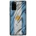 DistinctInk Case for Samsung Galaxy Note 20 (6.7 Screen) - Custom Ultra Slim Thin Hard Black Plastic Cover - Argentina Waving Flag