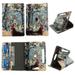 Wallet Style Folio for Sony Xperia Z3 Compact 8 inch case coby polaroid tablet 8 Slim Fit Standing Protective lightweight universal PU leather Cash Pocket stand cover Camo Tail Deer