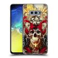 Head Case Designs Officially Licensed Riza Peker Skulls 9 3 Eyed Skull Soft Gel Case Compatible with Samsung Galaxy S10e