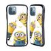 Head Case Designs Officially Licensed Despicable Me Funny Minions Banana Hybrid Case Compatible with Apple iPhone 13