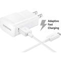 Adaptive Fast Charger Compatible with LG K4 / Optimus Zone 3 / Rebel [Wall Charger + 5 Feet USB Cable] WHITE - New